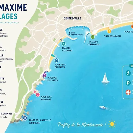 דירה 3 8 Couchages Golfe De Saint-tropez *